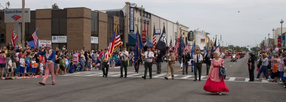 American Legion in All Schools Day Parade