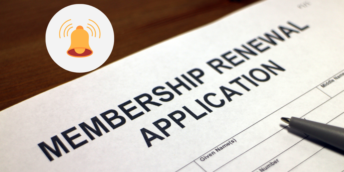 Membership Renewal Reminder