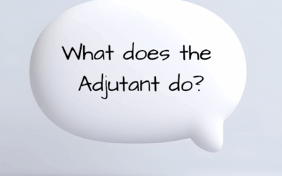 What does the Post Adjutant Do?